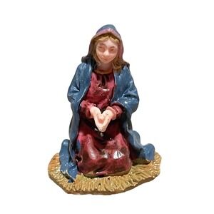 Lemax Christmas Village‎ Nativity Figurine Mary Replacement Miniature Dept 56